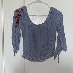 Hollister Off The Shoulder Top